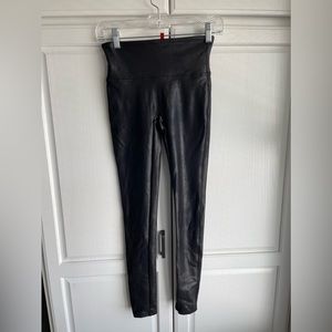 NWOT Spanx Faux Leather Leggings